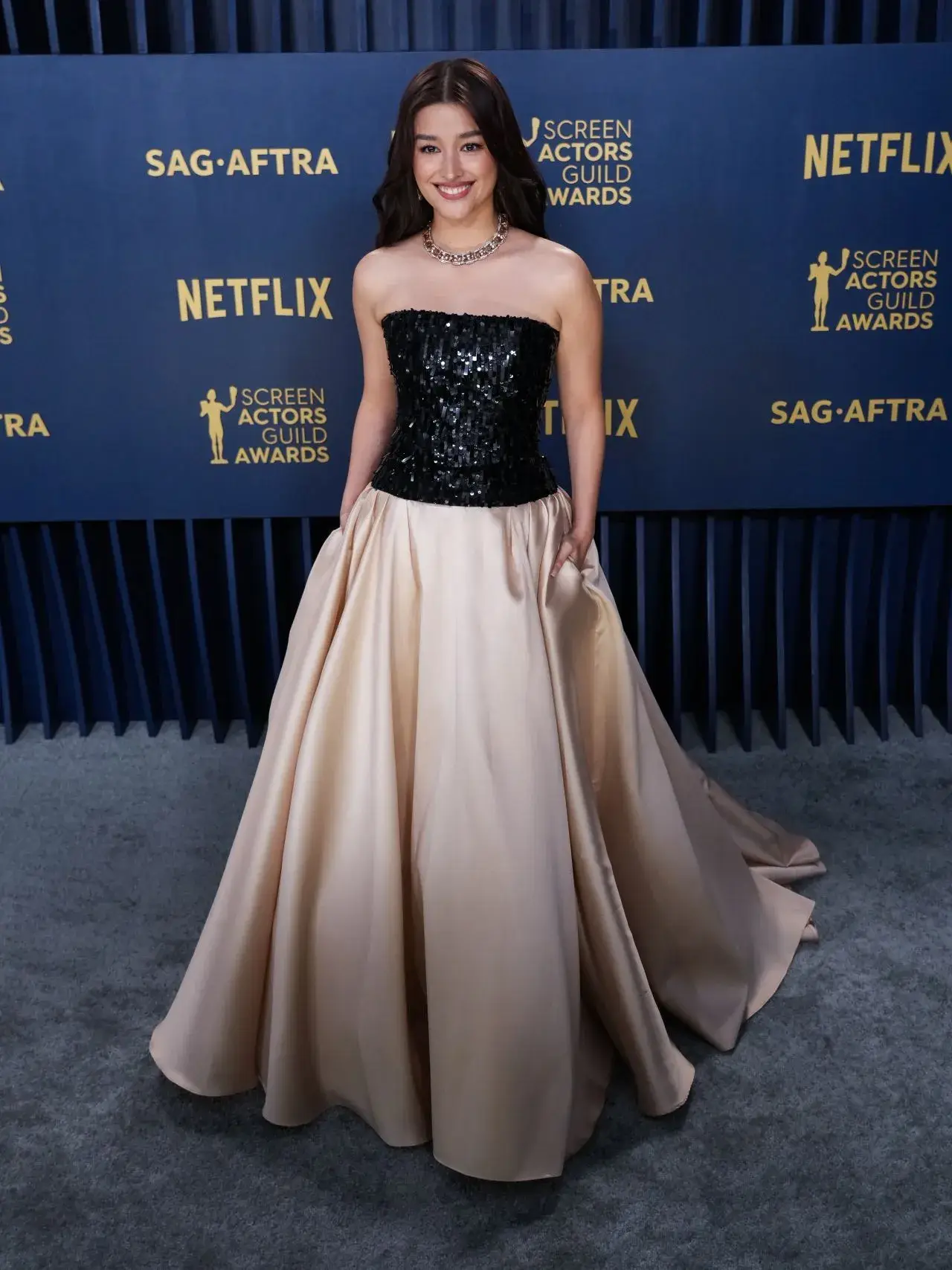 LIZA SOBERANO STILLS AT SCREEN ACTORS GUILD AWARDS 2024 IN LOS ANGELES 6